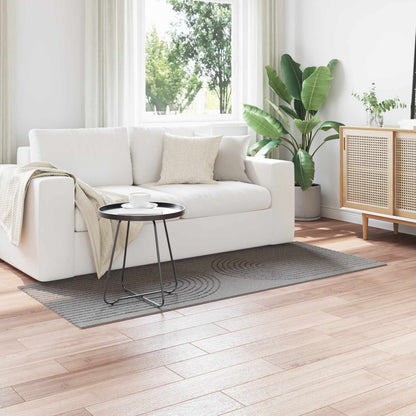 vidaXL Area Rugs Rectangular GALATI Grey 200 x 80 cm Polyester