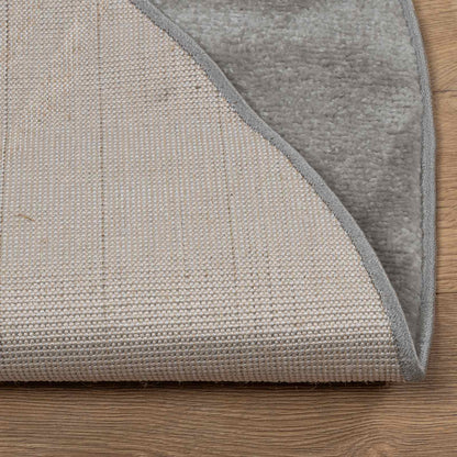 vidaXL Area Rugs Round GALATI Grey Ø 120 CM Polyester