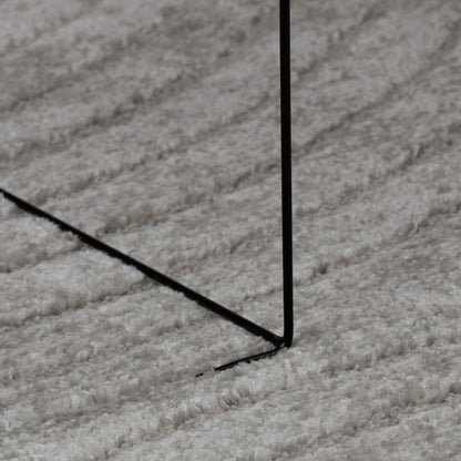 vidaXL Area Rugs Round GALATI Grey Ø 120 CM Polyester