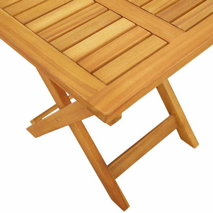 vidaXL Sun Lounger Reclining with Cushion Taupe Solid Acacia Wood