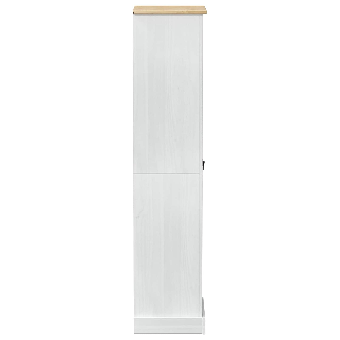 vidaXL Wardrobes with Drawer White 55 x 38 x 170 cm Solid Pine Wood