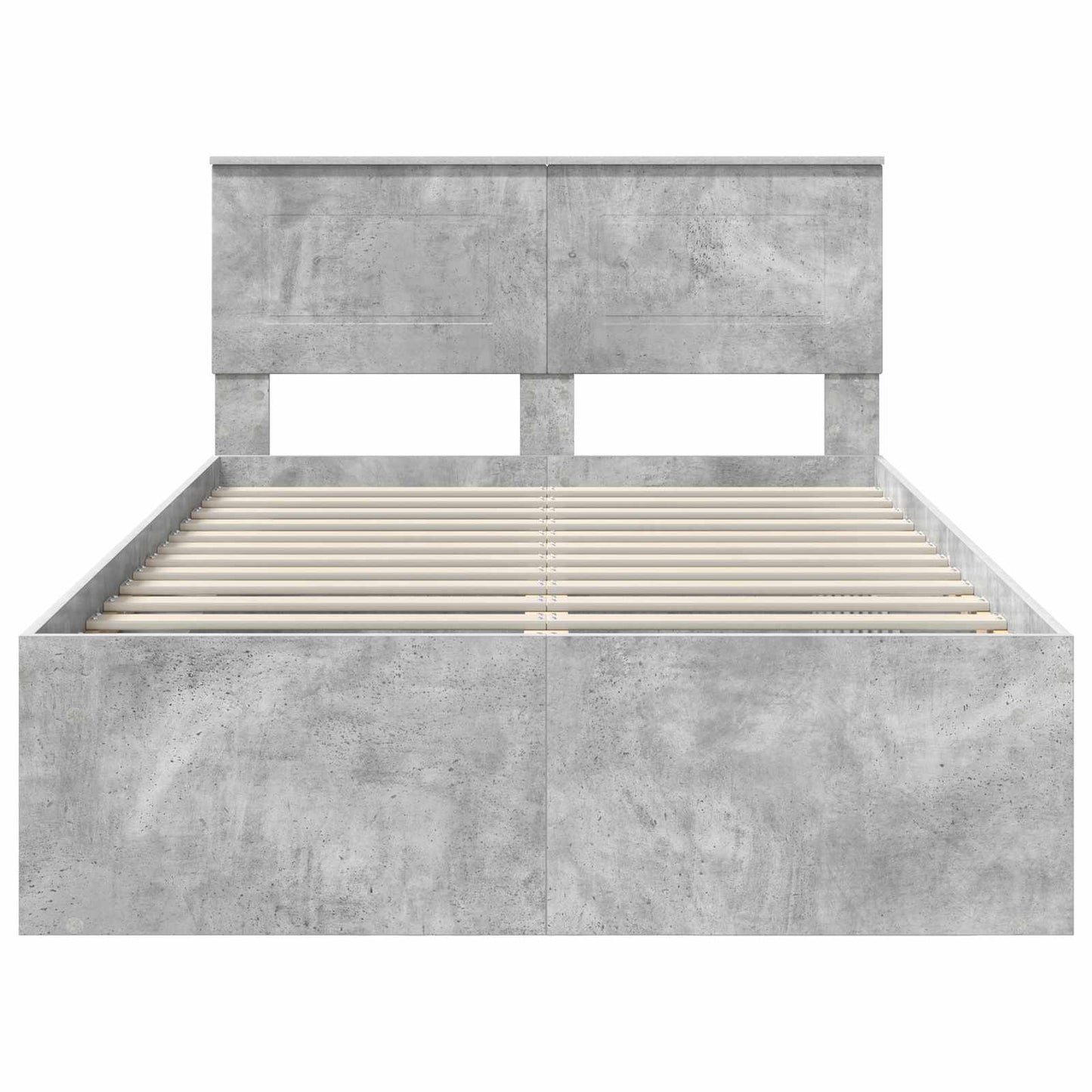 vidaXL Bed Frame with Headboard Concerte 120 x 190 cm Engineered wood