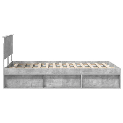 vidaXL Bed Frame with Headboard Concerte 120 x 190 cm Engineered wood
