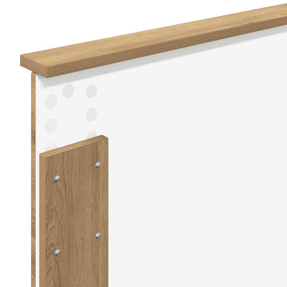 vidaXL Bed Frame Artisian Oak 90 x 190 cm Engineered wood