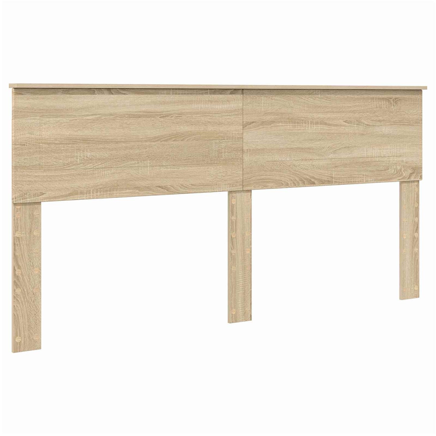 vidaXL Bed Frame with Drawer Sonoma Oak 200 x 200 cm Engineer Wood