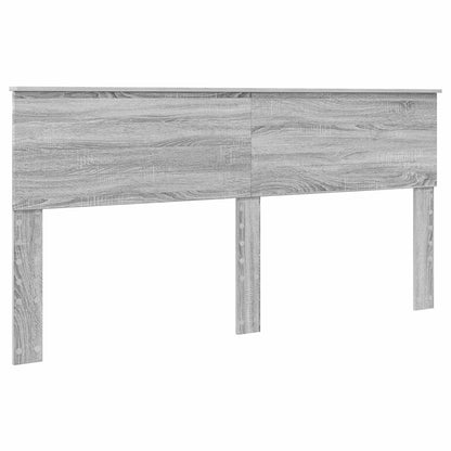 vidaXL Bed Frame with Drawer Grey Sonoma 180 x 200 cm Engineer Wood