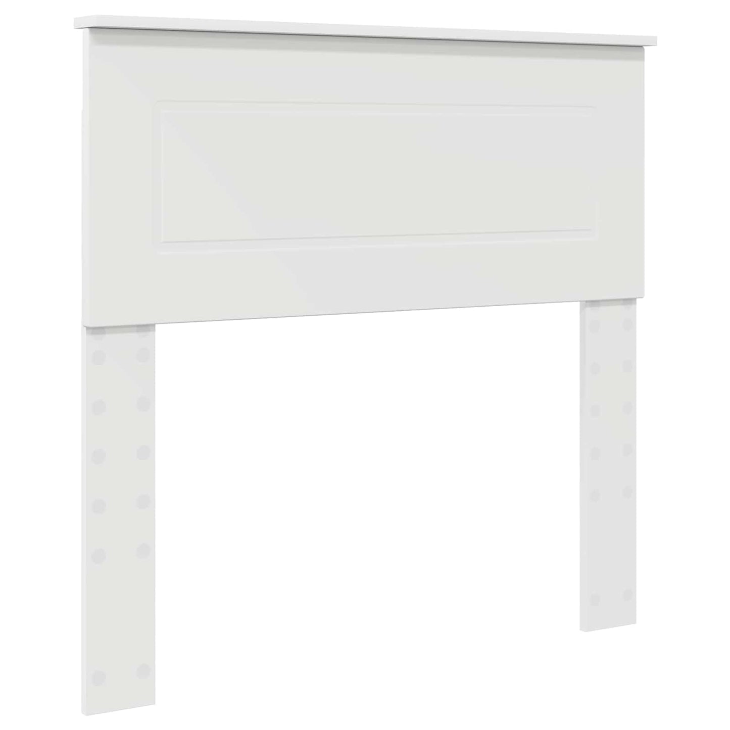 vidaXL Bed Frame with Headboard White 70 x 190 cm Engineered Wood