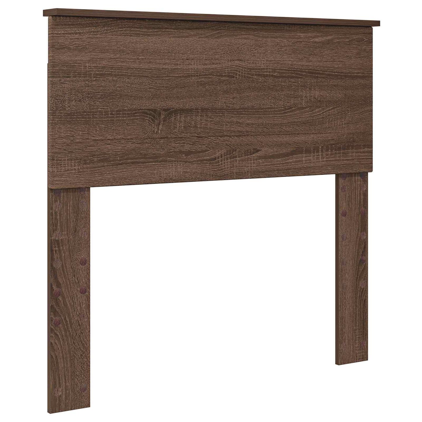 vidaXL Storage Bed with Drawer Brown Oak 75 x 190 cm Engineered Wood