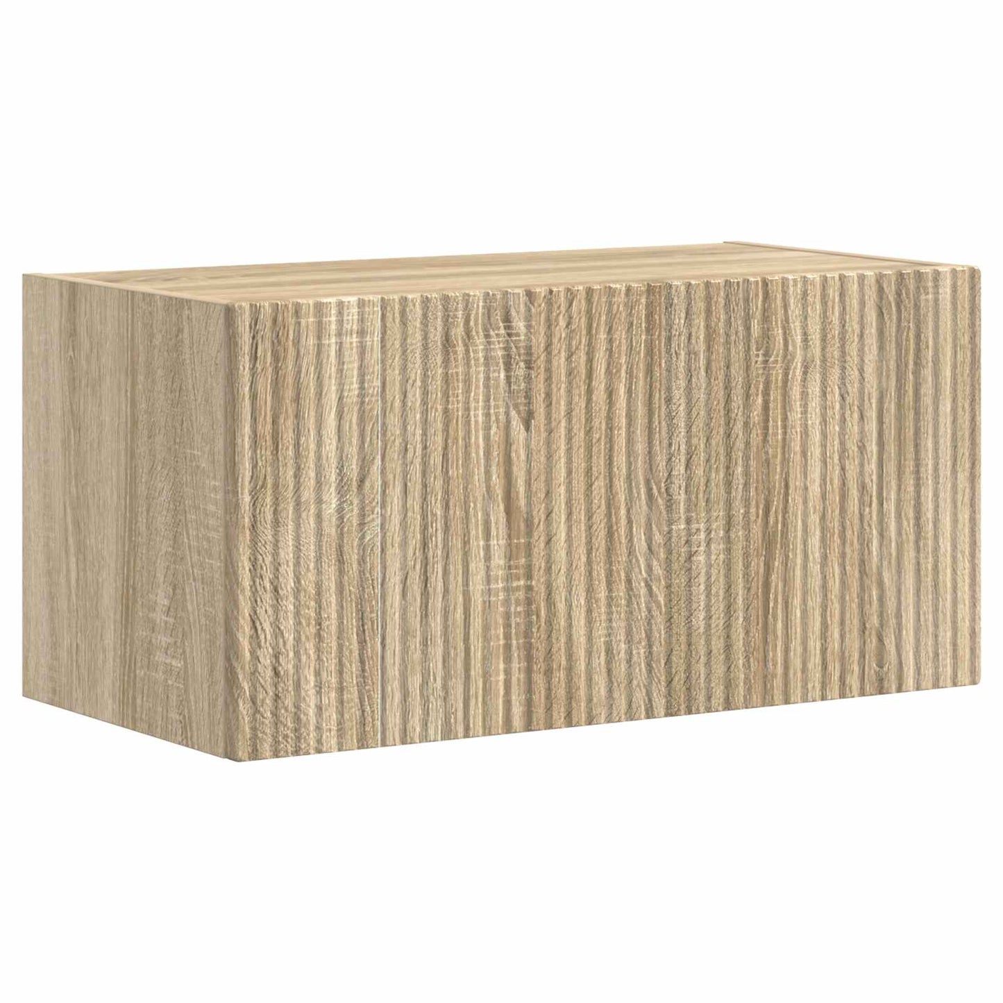 vidaXL TV Wall Cabinet Set 4 pcs Sonoma Oak Engineered Wood