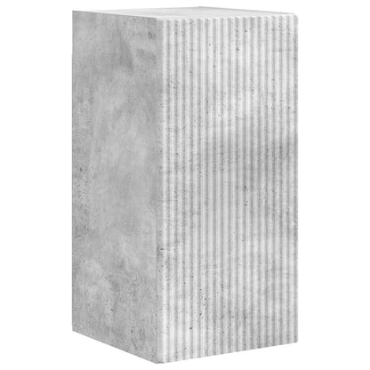 vidaXL TV Wall Cabinet Set 4 pcs Concrete Grey Engineered Wood