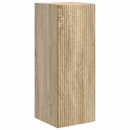 vidaXL TV Wall Cabinet Set 4 pcs Sonoma Oak Engineered Wood