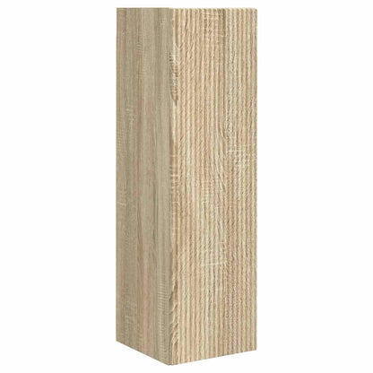 vidaXL TV Wall Cabinet Set 4 pcs Sonoma Oak Engineered Wood