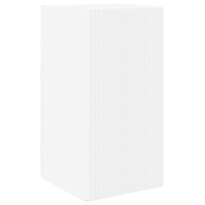 vidaXL TV Wall Cabinet Set Wall-mounted 4 pcs White Engineered Wood
