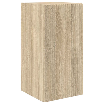 vidaXL TV Wall Cabinet Set 4 pcs Sonoma Oak Engineered Wood