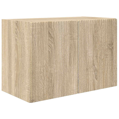 vidaXL TV Wall Cabinet Set 4 pcs Sonoma Oak Engineered Wood
