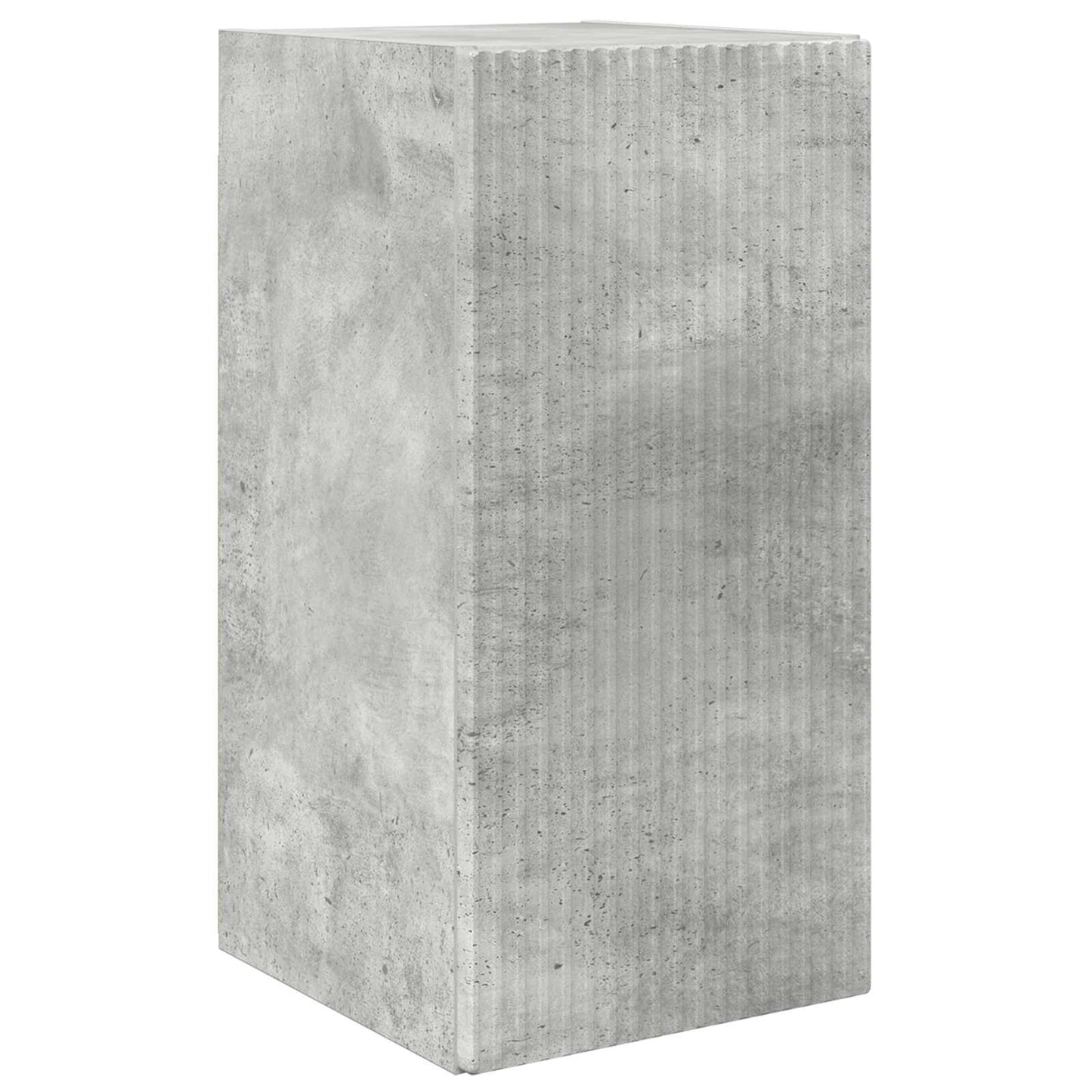 vidaXL TV Wall Cabinet Set 4 pcs Concrete Grey Engineered Wood