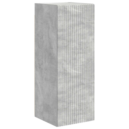 vidaXL TV Wall Cabinet Set Wall-mounted 6 pcs Concrete Grey
