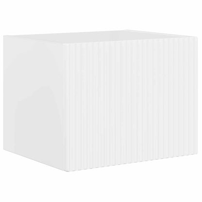 vidaXL TV Wall Cabinet Set Wall-mounted 6 pcs High Gloss White