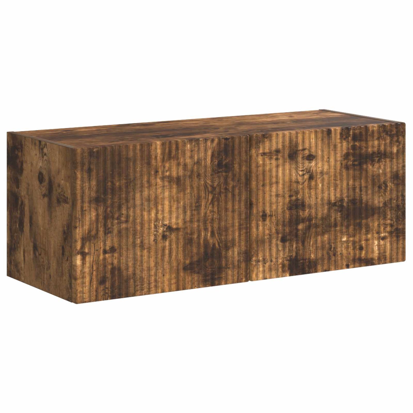 vidaXL TV Wall Cabinet Set Wall-mounted 6 pcs Smoked Oak