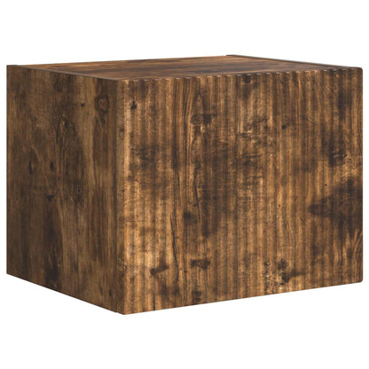 vidaXL TV Wall Cabinet Set Wall-mounted 6 pcs Smoked Oak