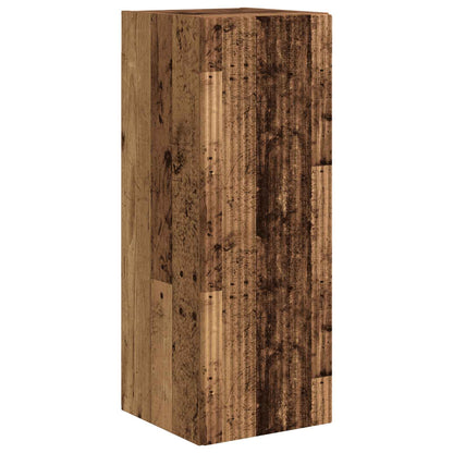 vidaXL TV Wall Cabinet Set Wall-mounted 6 pcs Old Wood
