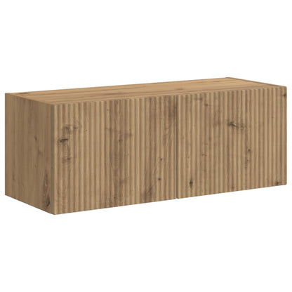 vidaXL TV Wall Cabinet Set 6 pcs Artisan Oak