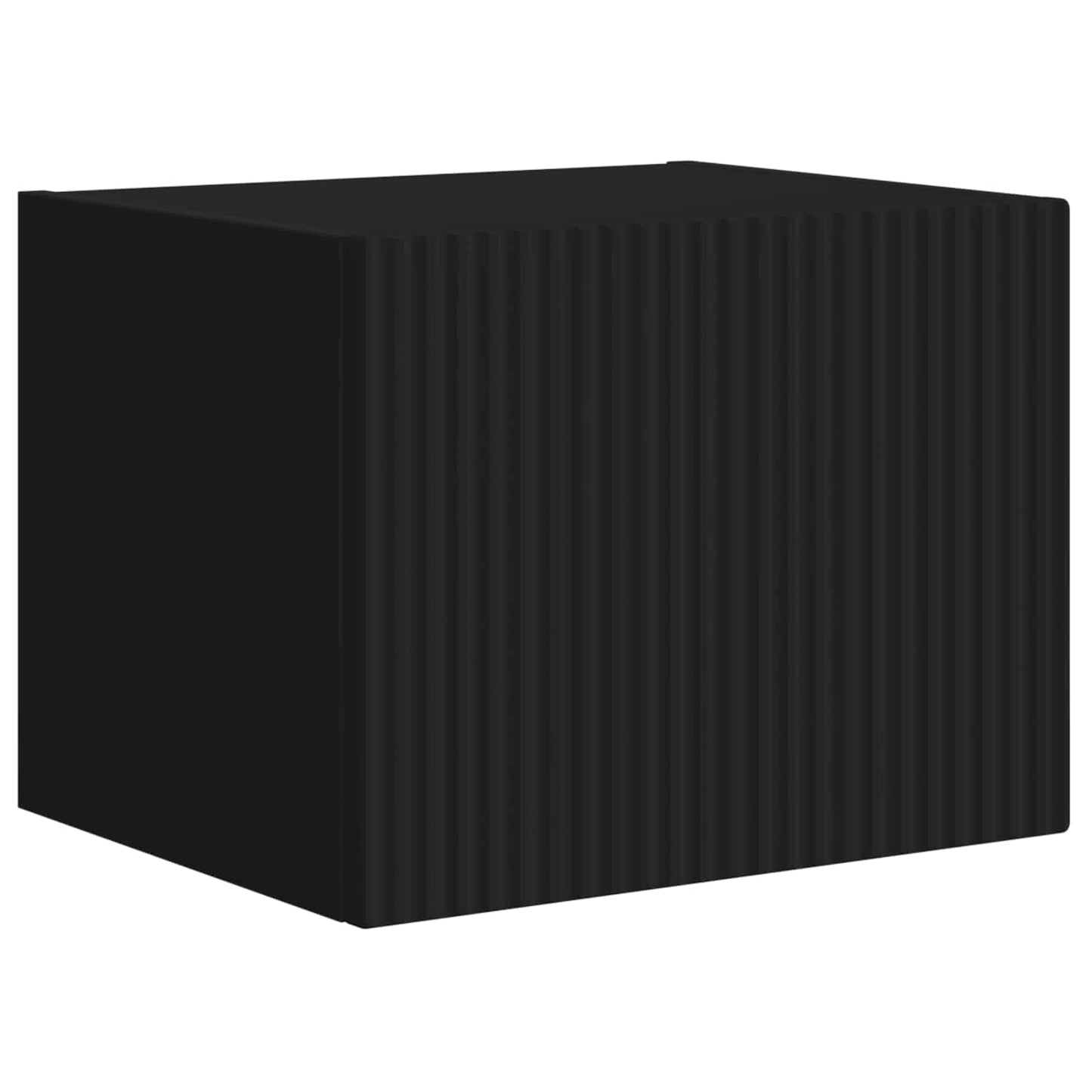 vidaXL TV Wall Cabinet Set 6 pcs Black