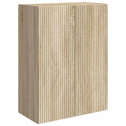 vidaXL TV Wall Cabinet Set 6 pcs Sonoma Oak