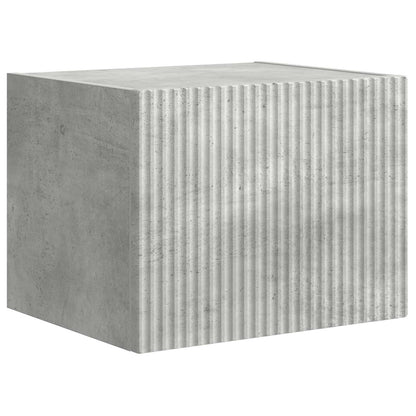 vidaXL TV Wall Cabinet Set Wall-mounted 6 pcs Concrete Grey
