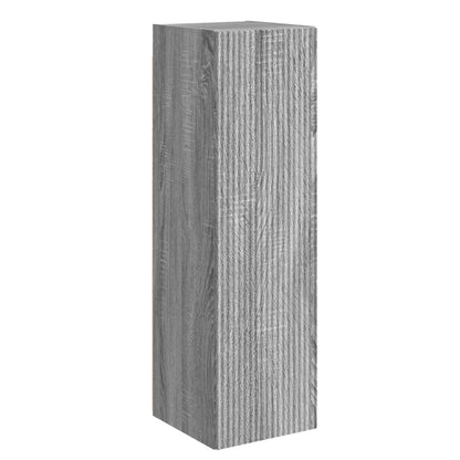 vidaXL TV Wall Cabinet Set Wall-mounted 6 pcs Grey Sonoma
