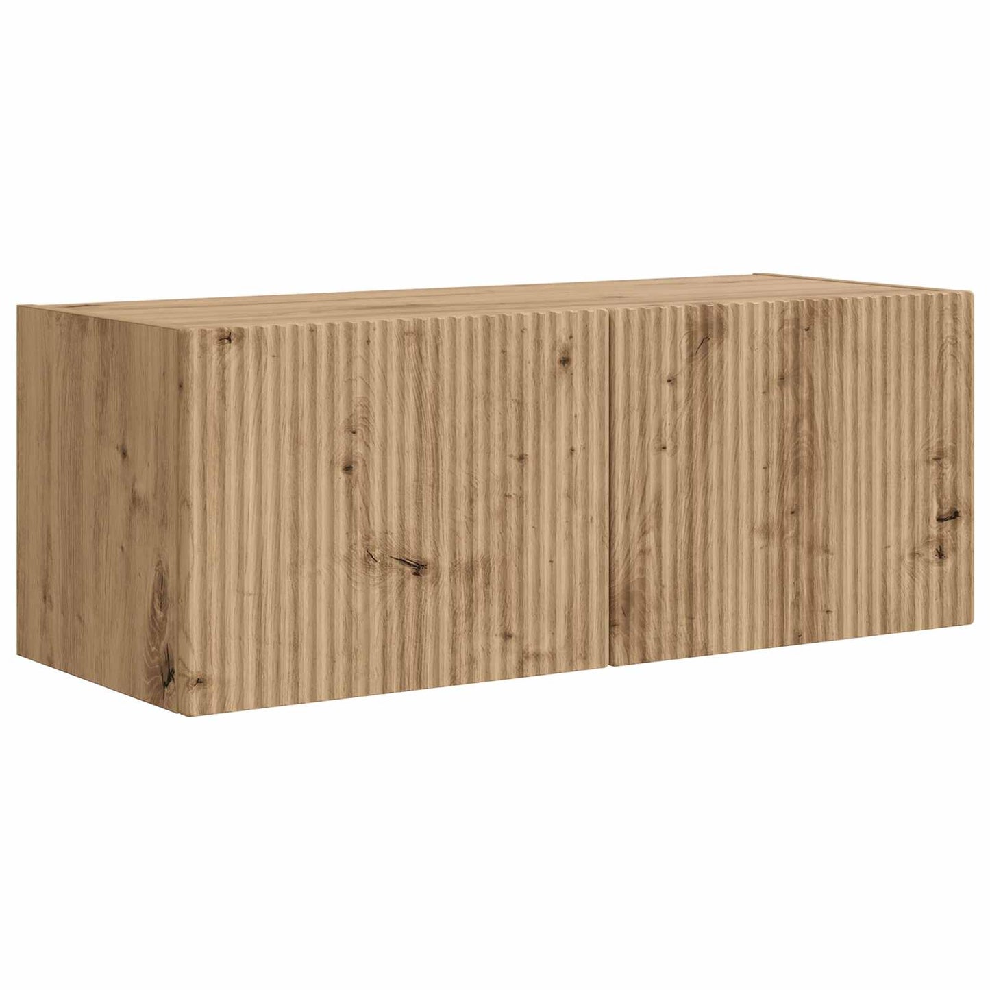 vidaXL TV Cabinet Set 2 pcs Artisan Oak Engineered Wood