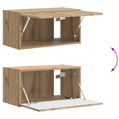 vidaXL TV Cabinet Set 2 pcs Artisan Oak Engineered Wood