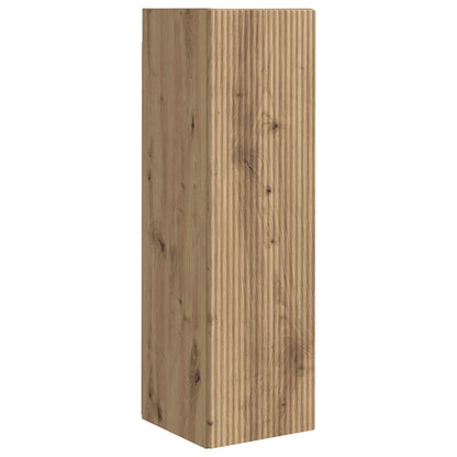 vidaXL TV Cabinet Set Wall-mounted 3 pcs Artisan Oak Engineered Wood