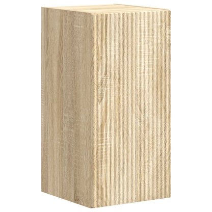 vidaXL TV Cabinet Set Wall-mounted 4 pcs Sonoma Oak Engineered Wood