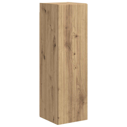 vidaXL TV Cabinet Set 4 pcs Artisan Oak Engineered Wood