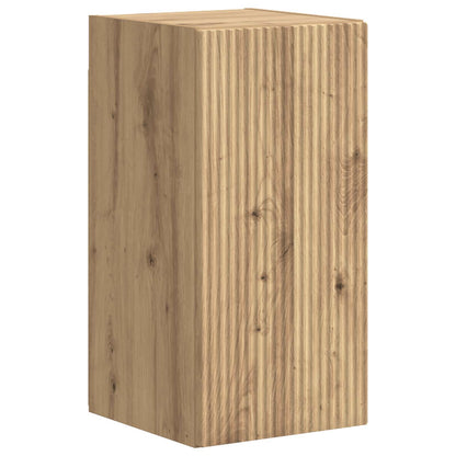 vidaXL TV Cabinet Set 4 pcs Artisan Oak Engineered Wood