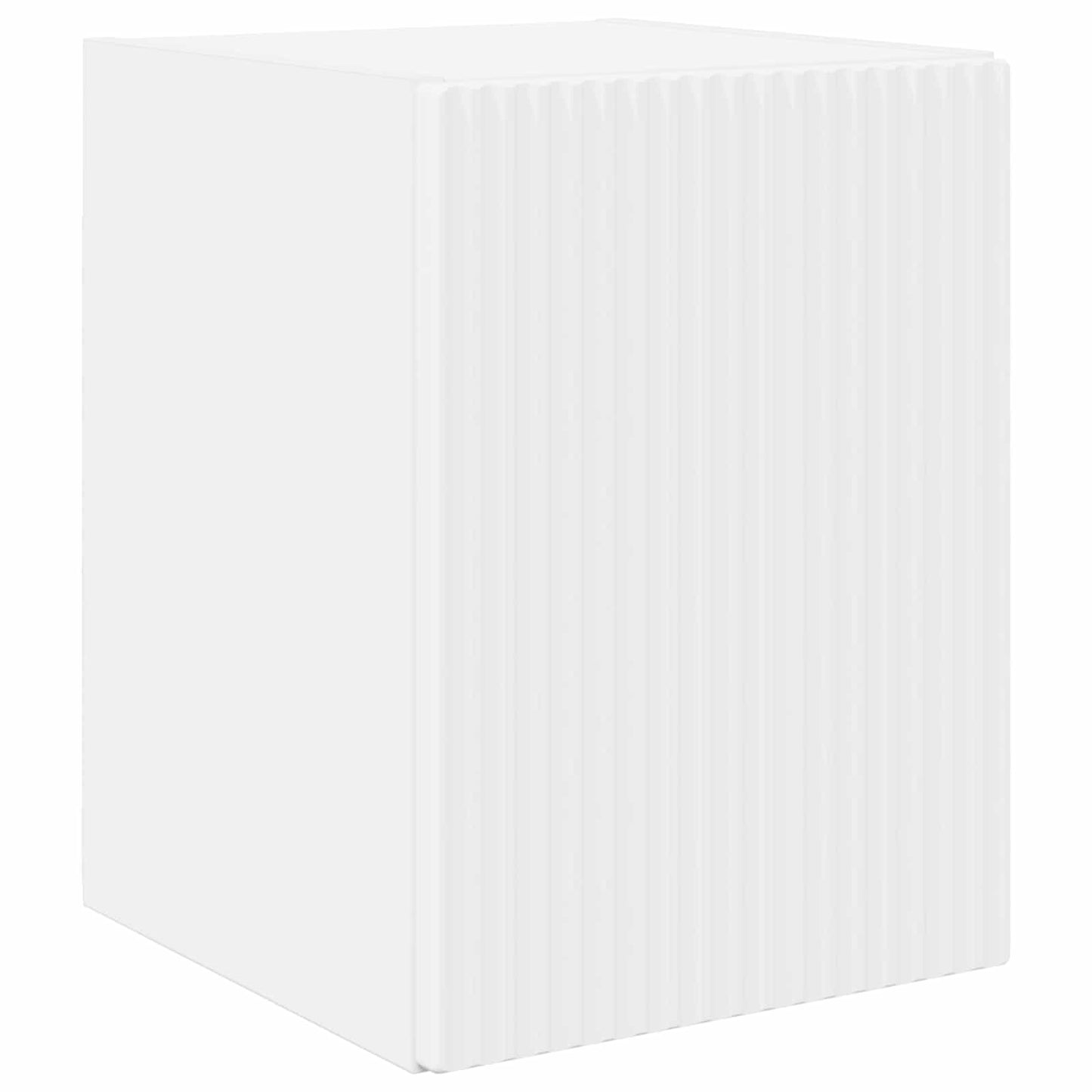 vidaXL TV Cabinet Set Wall-mounted 3 pcs White Engineered Wood