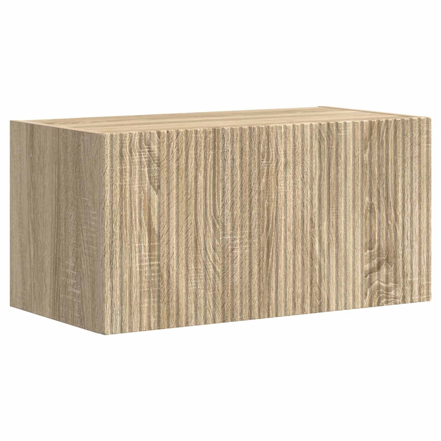 vidaXL TV Cabinet Set Wall-mounted 4 pcs Sonoma Oak Engineered Wood