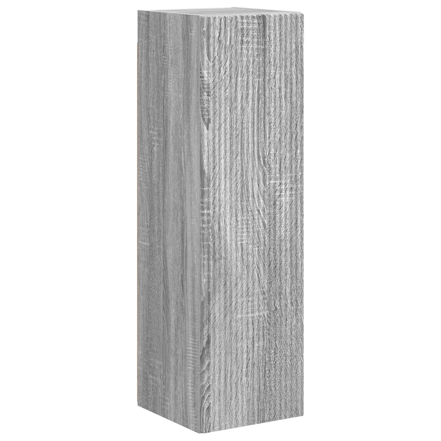vidaXL TV Cabinet Set Wall-mounted 4 pcs Grey Sonoma Engineered Wood