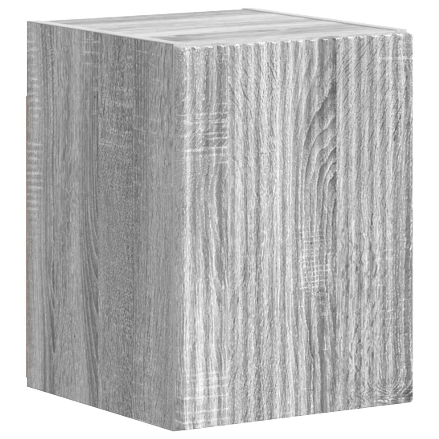 vidaXL TV Cabinet Set Wall-mounted 4 pcs Grey Sonoma Engineered Wood