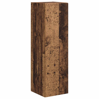 vidaXL TV Cabinet Set Wall-mounted 4 pcs Old Wood Engineered Wood