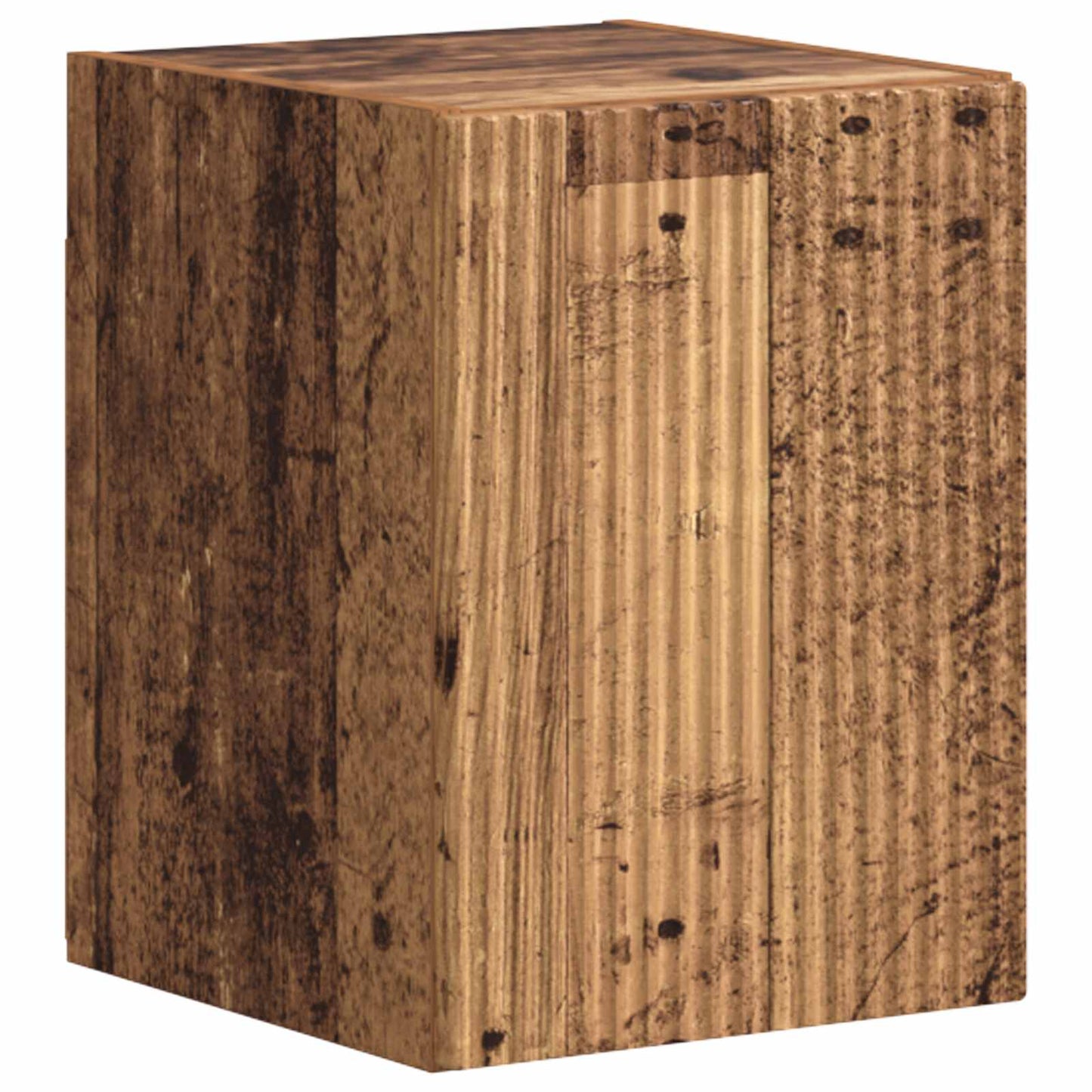 vidaXL TV Cabinet Set Wall-mounted 4 pcs Old Wood Engineered Wood