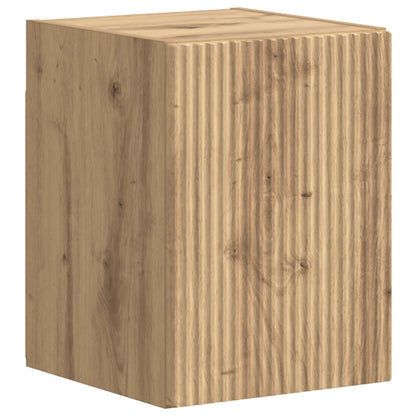 vidaXL TV Cabinet Set 4 pcs Artisan Oak Engineered Wood