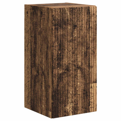 vidaXL TV Cabinet Set Wall-mounted 4 pcs Old Wood Engineered Wood