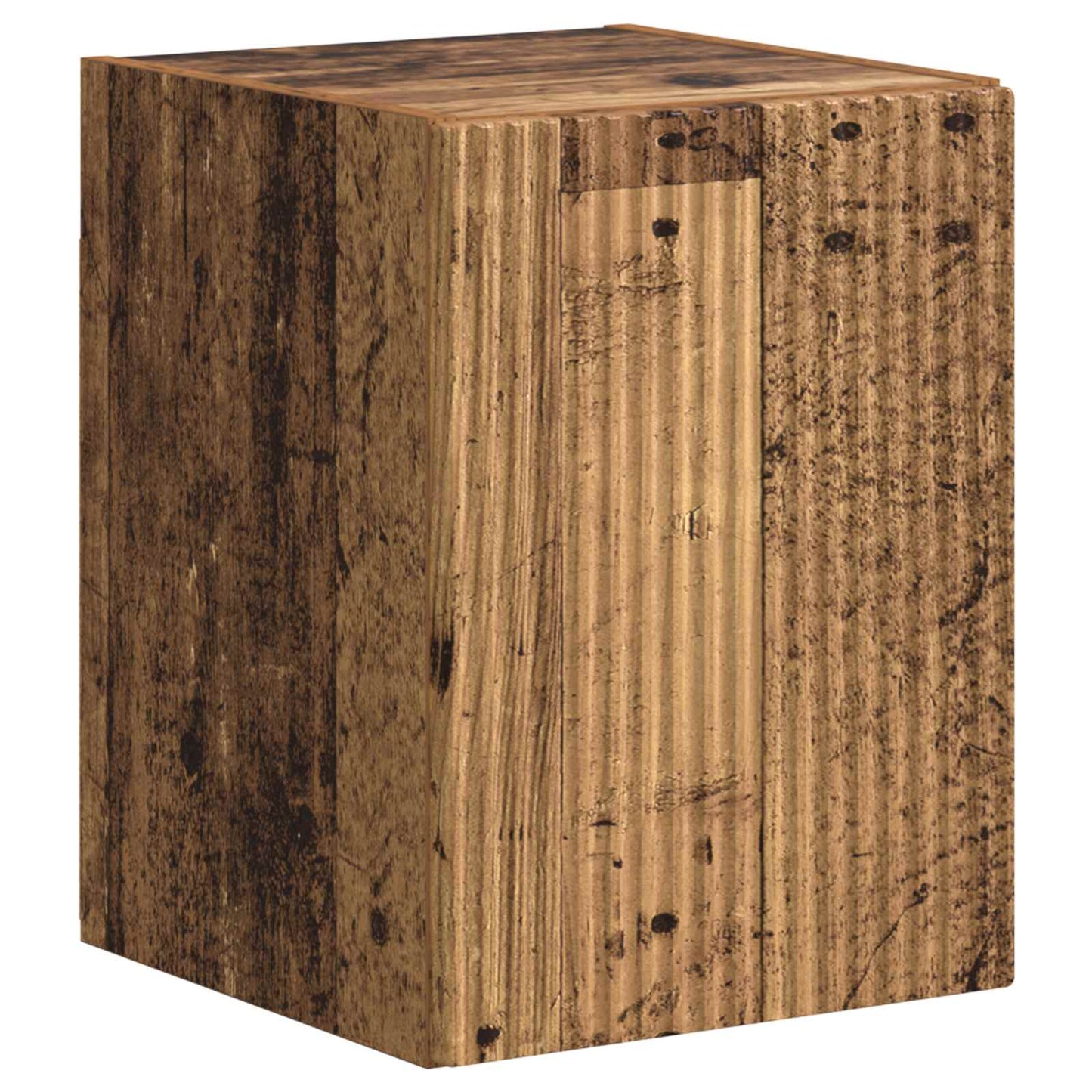 vidaXL TV Cabinet Set Wall-mounted 4 pcs Old Wood Engineered Wood