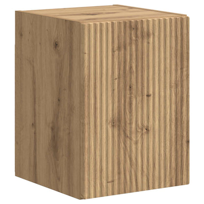 vidaXL TV Cabinet Set Wall-mounted 4 pcs Artisan Oak Engineered Wood