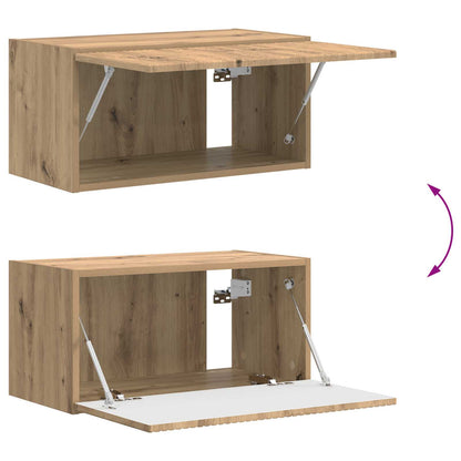 vidaXL TV Cabinet Set Wall-mounted 4 pcs Artisan Oak Engineered Wood