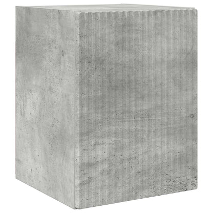 vidaXL TV Cabinet Set Wall-mounted 5 pcs Concrete Grey Engineered Wood