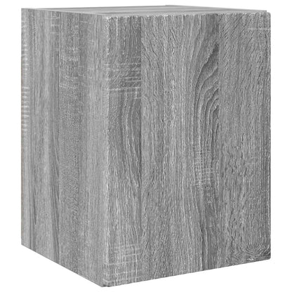 vidaXL TV Cabinet Set Wall-mounted 5 pcs Grey Sonoma Engineered Wood