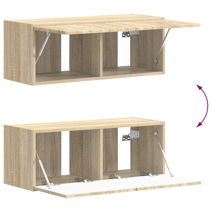 vidaXL TV Cabinet Set 6 pcs Sonoma Oak Engineered Wood